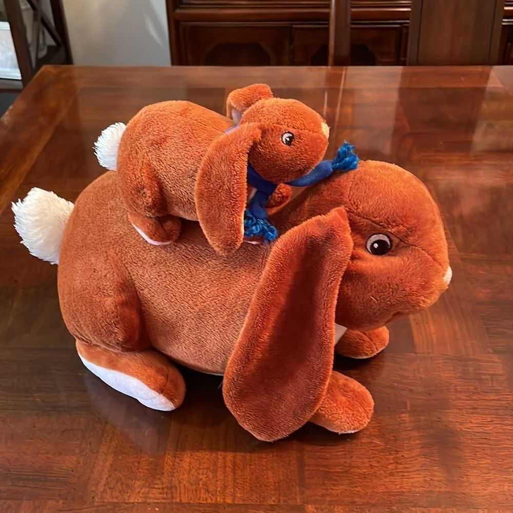 Guess How Much I Love You Bunnies Plush Toy Animals Mama and Baby